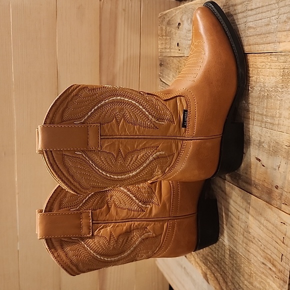 ALMOS Brand Kids Mexican Western Boots Size 18.5 in Mexico or Size 3 in Kids - Picture 4 of 9